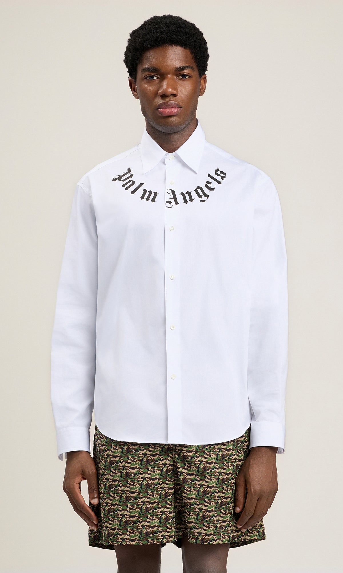 NECK LOGO SHIRT L/S