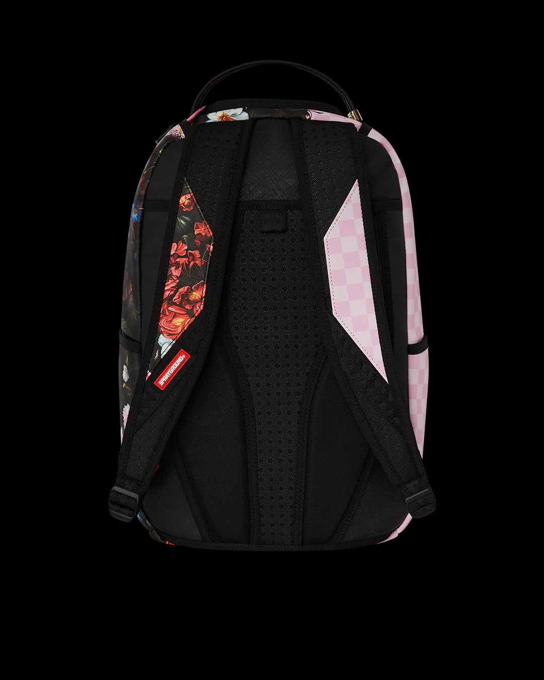 Pink flower Backpack sprayground
