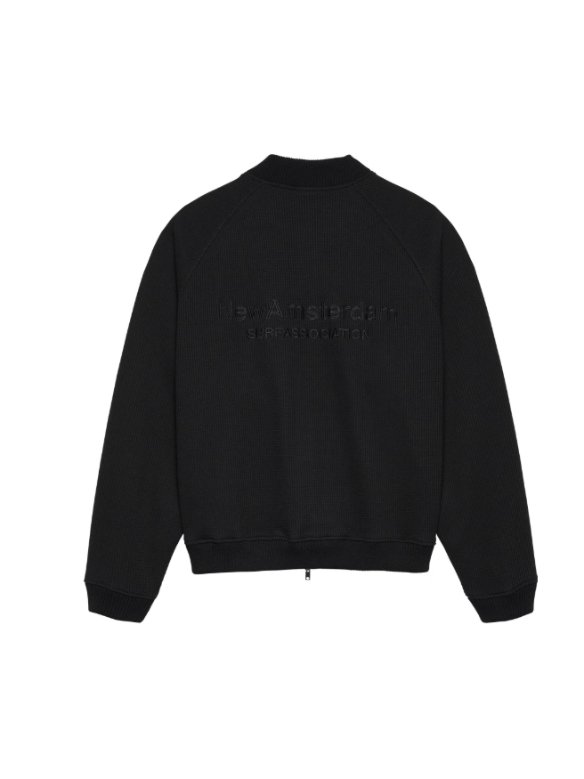 WAFFLE ZIP UP