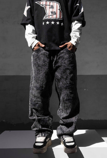 denim marmorizzato