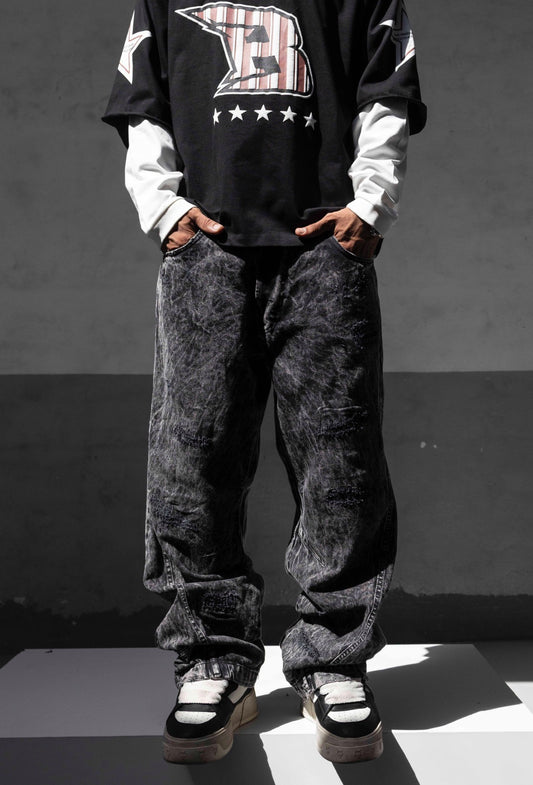 denim marmorizzato