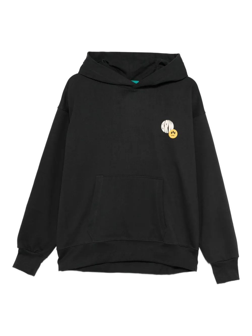 Hoodie con applicazioni gioielli