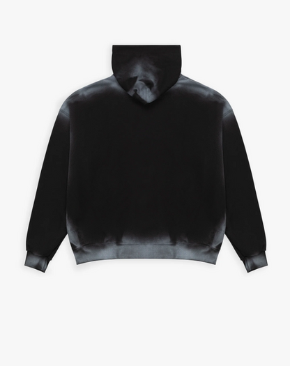 HOOODIE CROP DOBERMAN BLACK