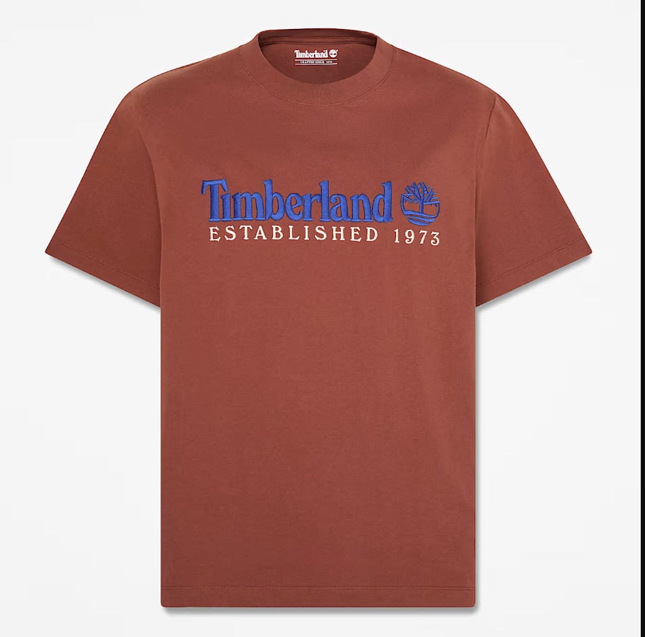 STABLISHED 1973 SS Embroidered Tee BROWNOUT