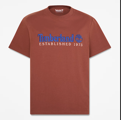 STABLISHED 1973 SS Embroidered Tee BROWNOUT