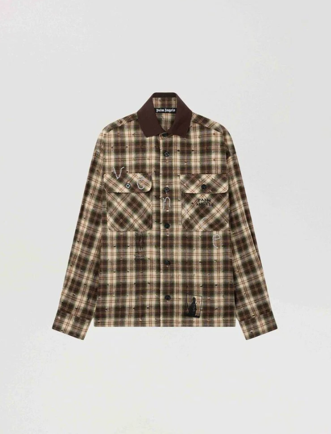 SURFER DREAM CHECK LOOSE SHIRT L/S
