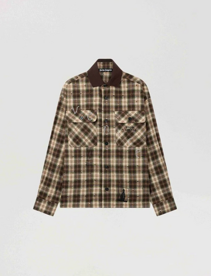 SURFER DREAM CHECK LOOSE SHIRT L/S