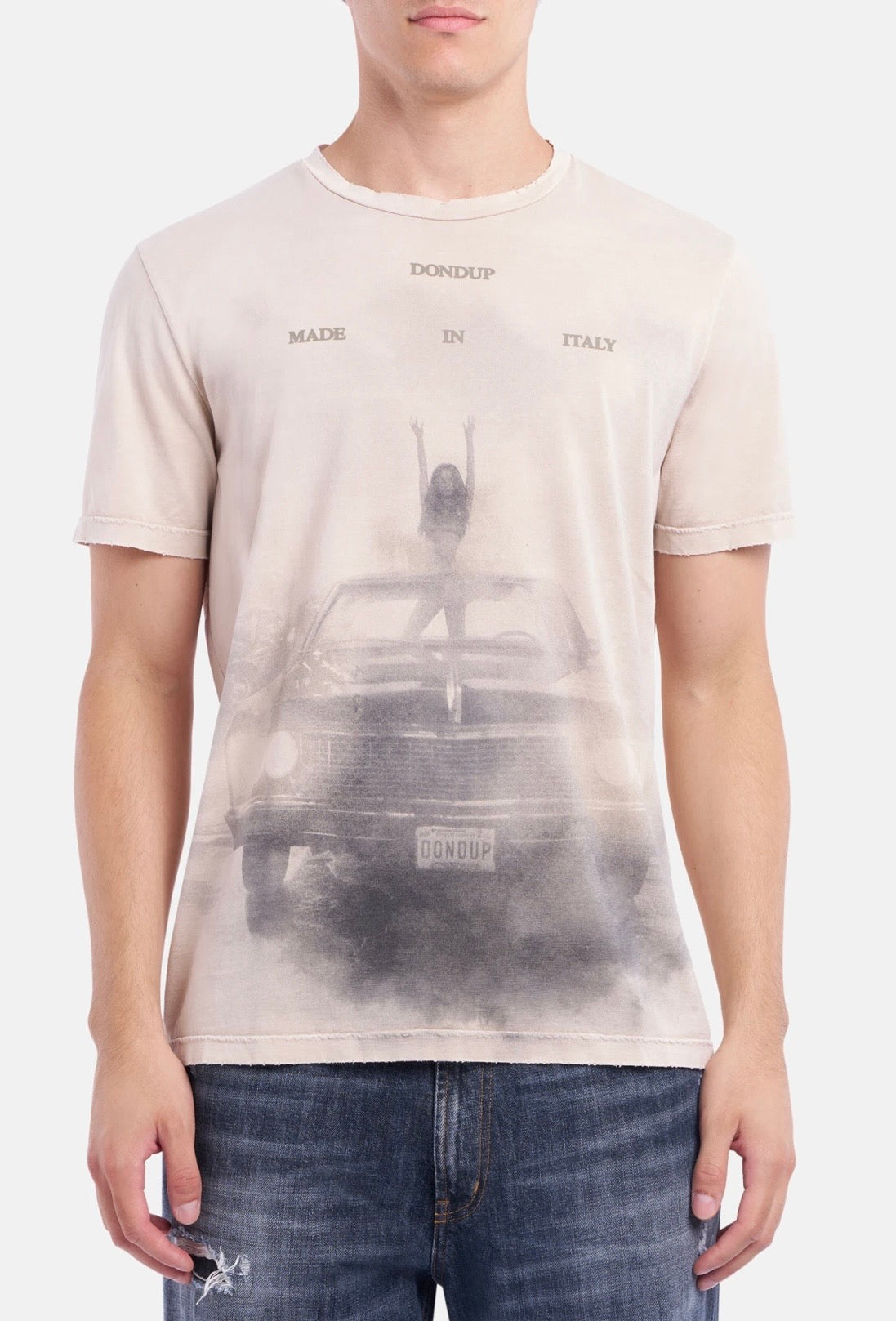 T-Shirt con stampa  vintage