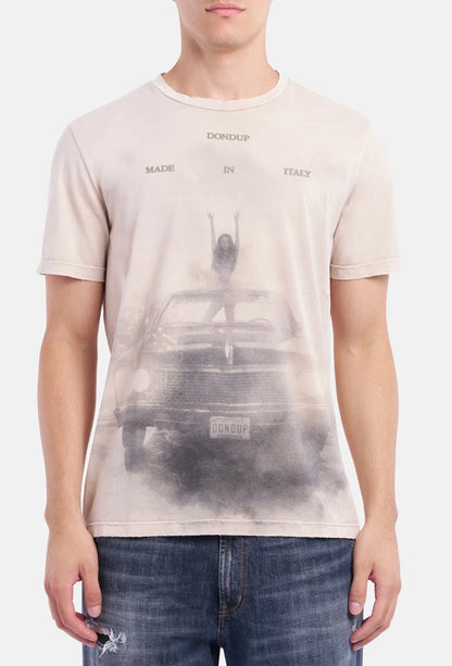 T-Shirt con stampa  vintage