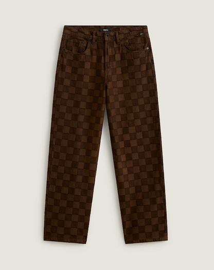 Check-5 Baggy Denim Pant DEMITASSE