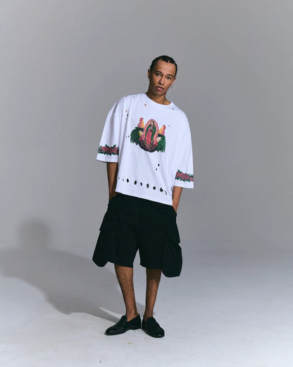 T-SHIRT C/STP MADONNA ROSE
