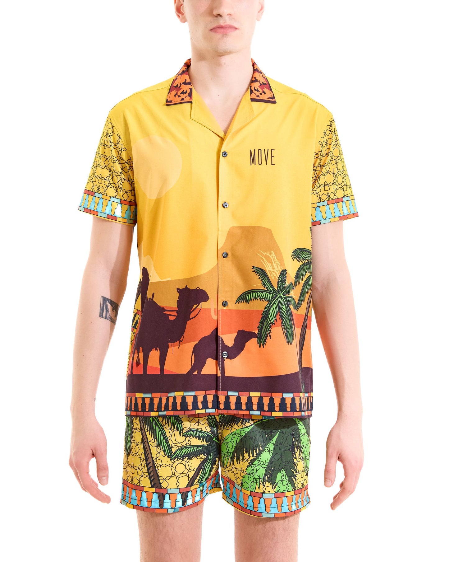CAMICIA STAMPATA CASABLANCA