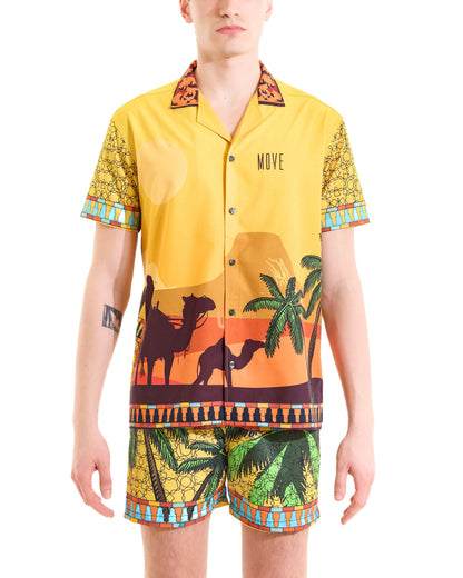 CAMICIA STAMPATA CASABLANCA