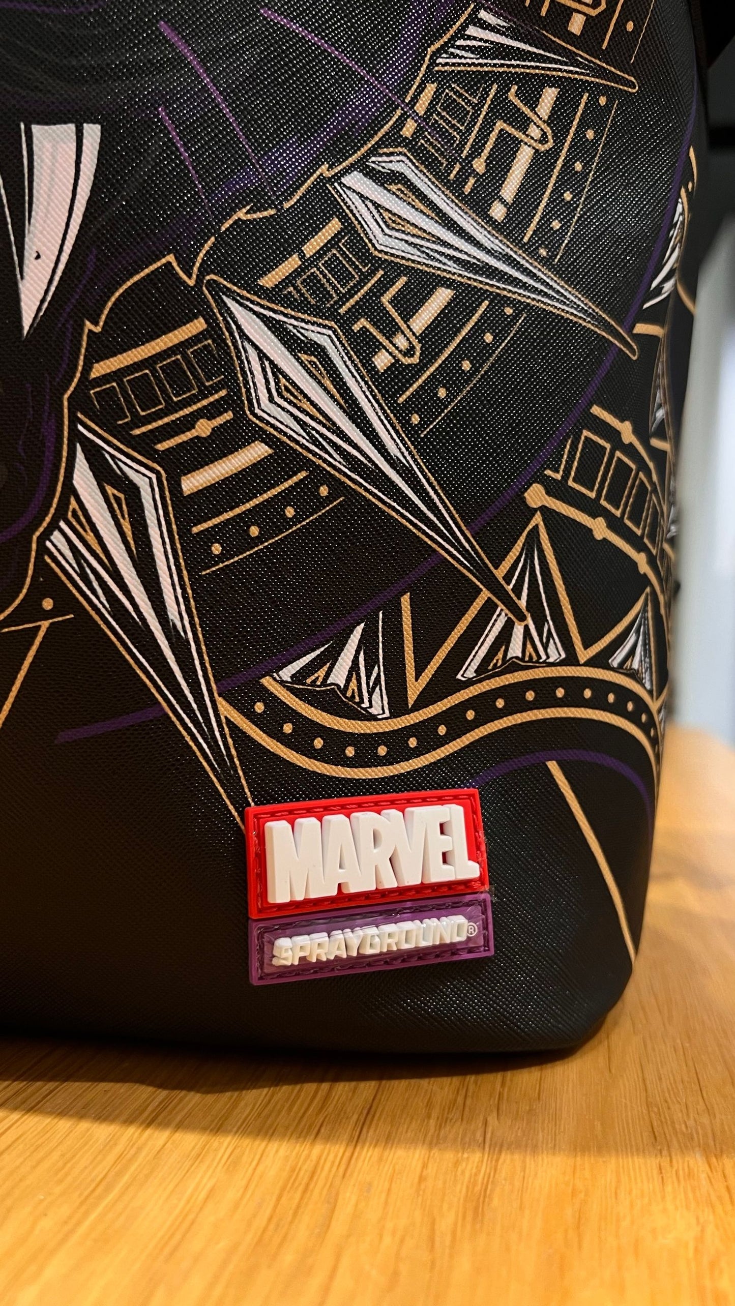 MARVEL BLACK PANTHER EMBLEM BACKPACK