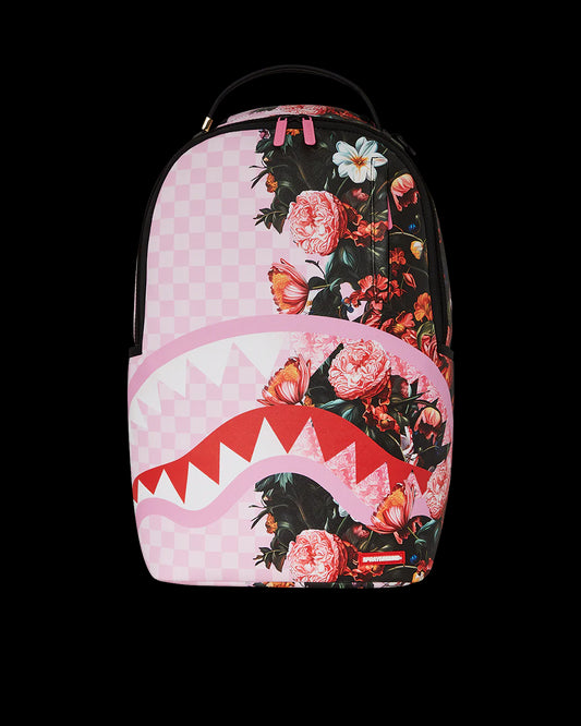 Pink flower Backpack sprayground