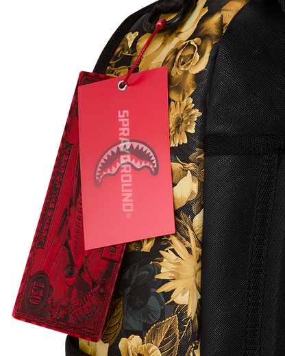 GOLD FLORAL REMIX DLXSV BACKPACK