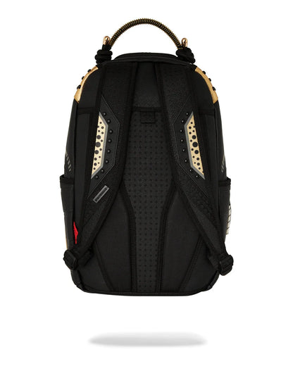Ai Wonderland Gold and Black backpack