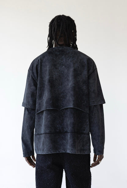 Felpa Black doppiata