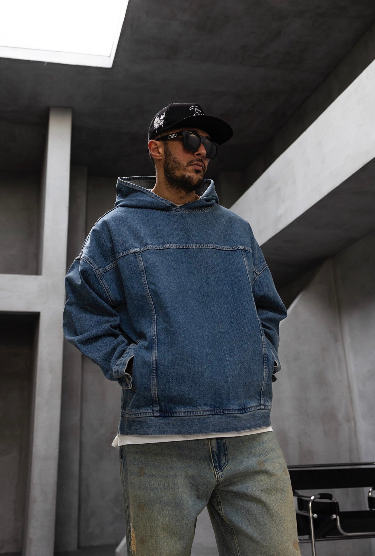 felpa denim
