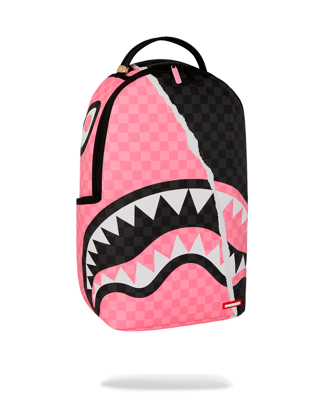 PINK AND BLACK TEAR SIP  BACKPACK