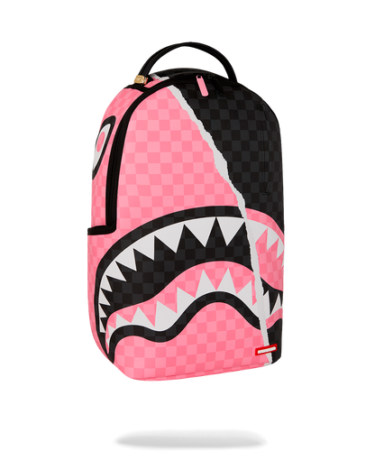 PINK AND BLACK TEAR SIP  BACKPACK