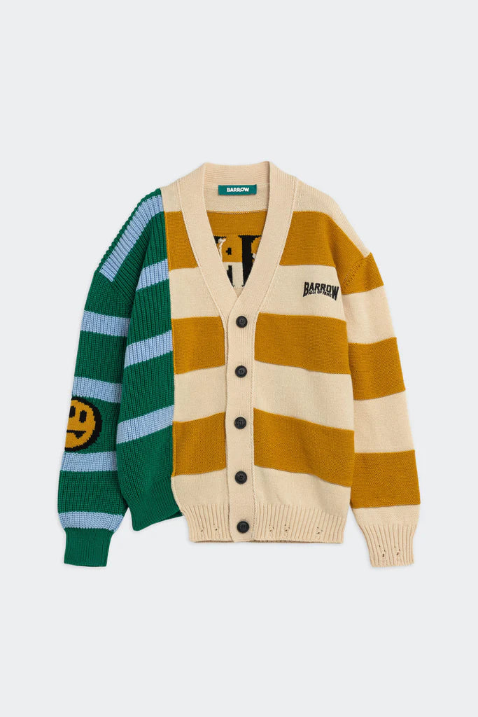 Cardigan doppia trama