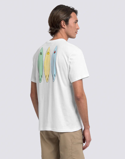 T-SHIRT CON STAMPA SUL RETRO