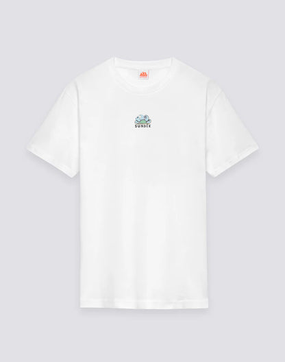 T-SHIRT CON STAMPA SUL RETRO