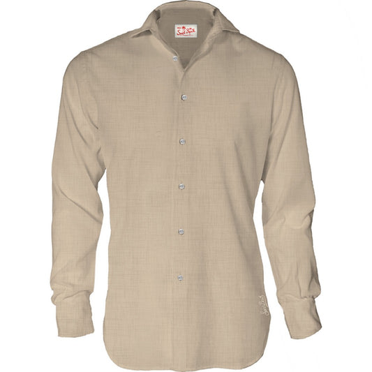 CAMICIA IN LINO BEIGE