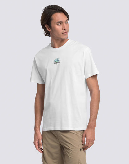 T-SHIRT CON STAMPA SUL RETRO