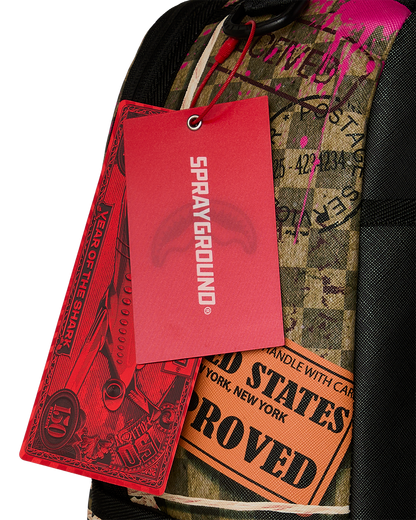 TORN PACKAGING  DLXSV BACKPACK