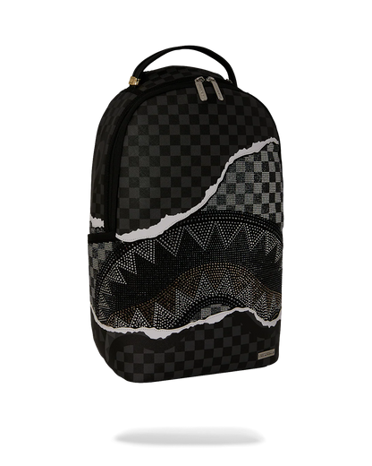 GOLD DIAMOND TEAR BACKPACK