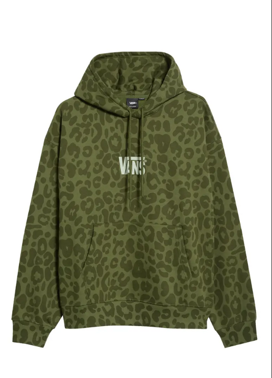 Tonal Print Pullover Green Balsam