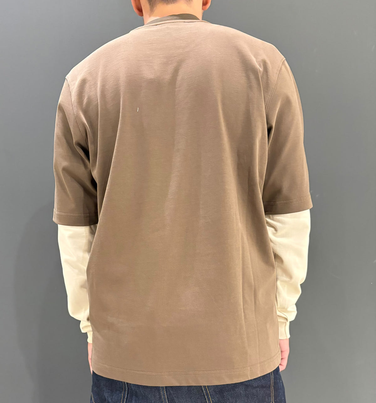 T-SHIRT MANICA DOPPIATA