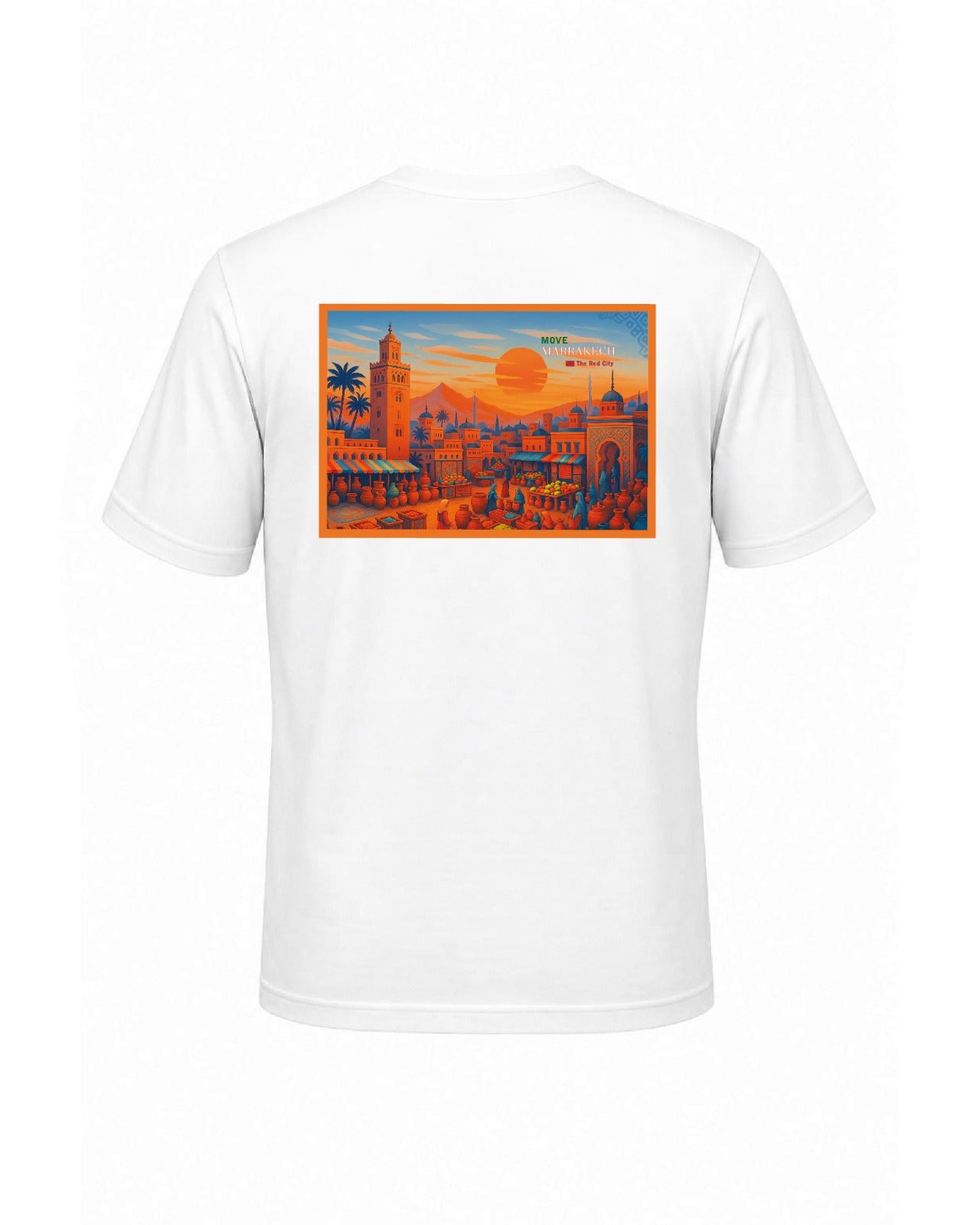 T-SHIRT STAMPA MARRACASH
