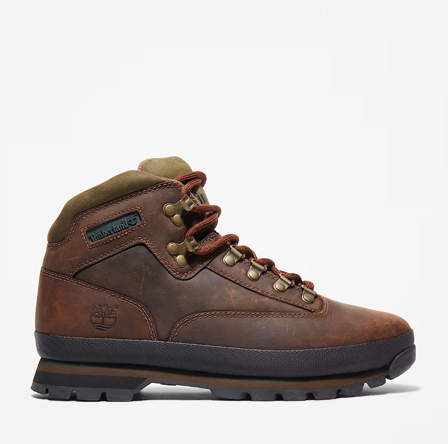 Euro Hiker MID LACE UP BOOT BROWN