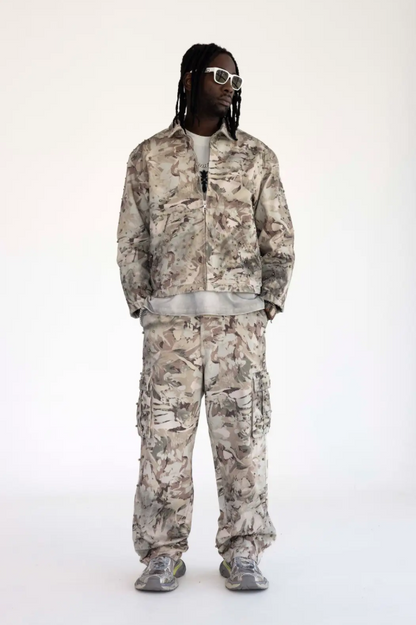 OVERSHIRT CAMOUFLAGE WHITE