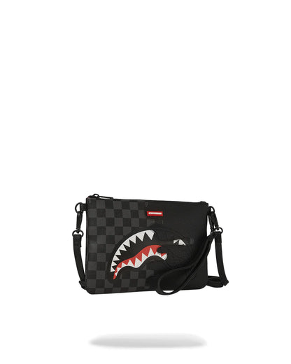 910B7479NSZ Unfinished Shark Pouchette sprayground