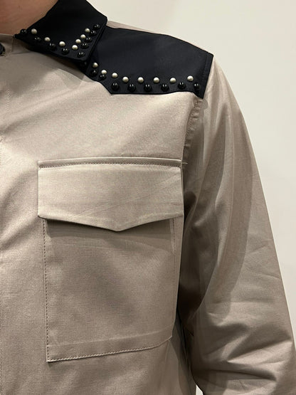 OVERSHIRT CON BORCHIE