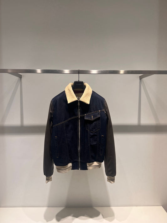 Montone in tessuto denim