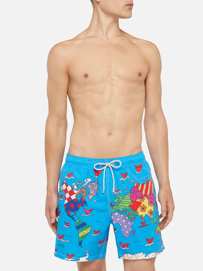 Gustavia placed print Britto World 32