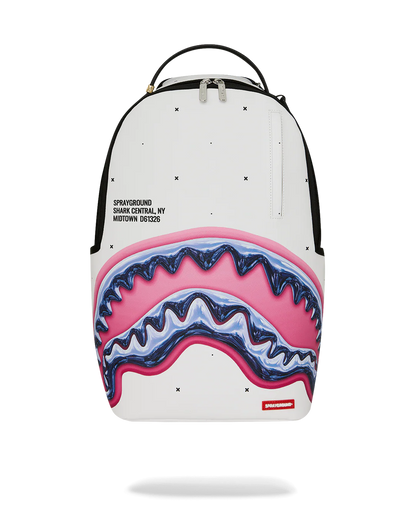 SHARK CENTRAL LIQUID CHROME BACKPACK