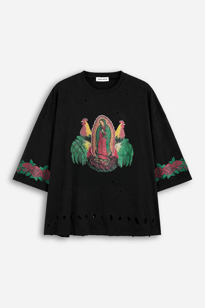 T-SHIRT C/STP MADONNA ROSE