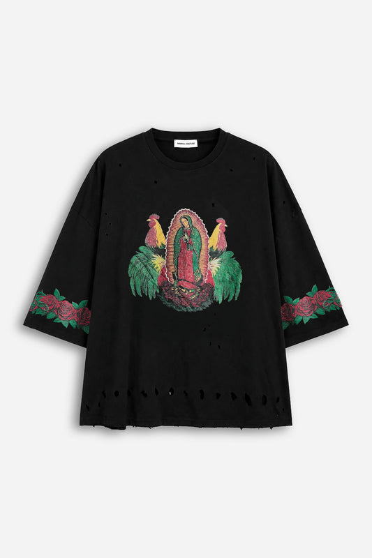 T-SHIRT C/STP MADONNA ROSE
