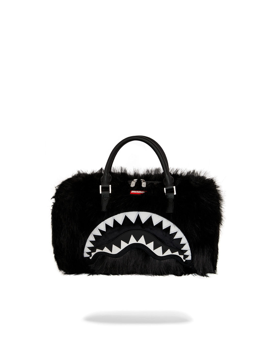 FUR CRAY BLACK MINI DUFFLE