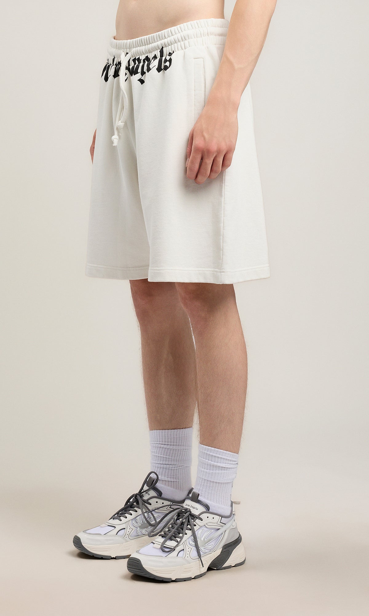 WAIST LOGO SWEATSHORTS