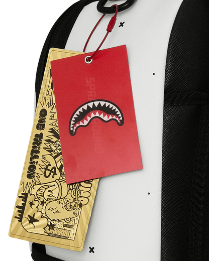SHARK CENTRAL LIQUID CHROME BACKPACK