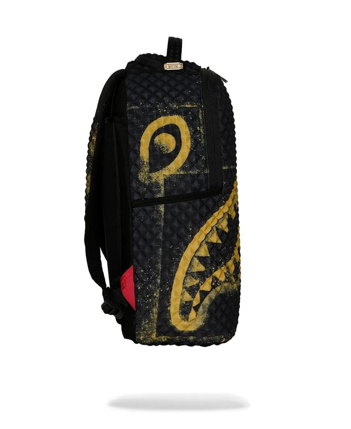 PYRAMID STENCIL SHARK BACKPACK