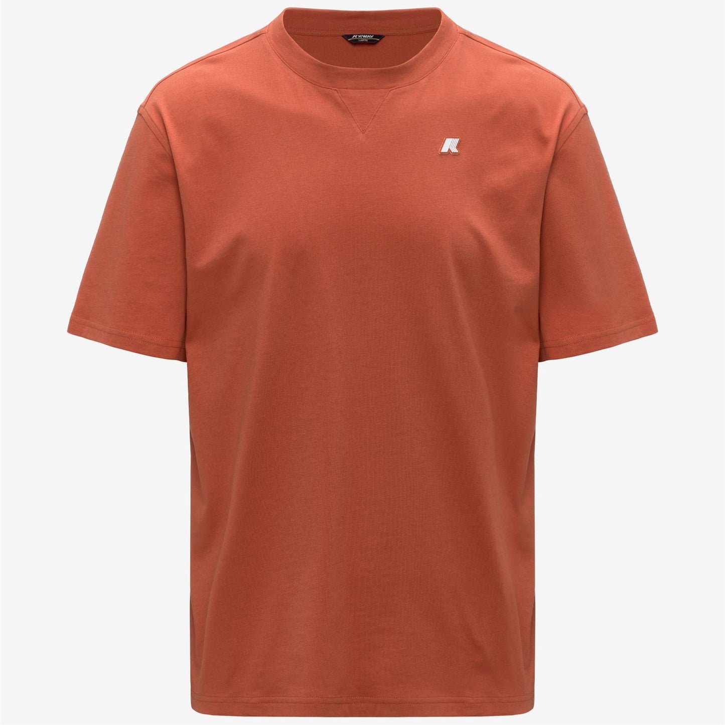 SOLO JERSEY TRIANGLE.
shirt con logo in gomma