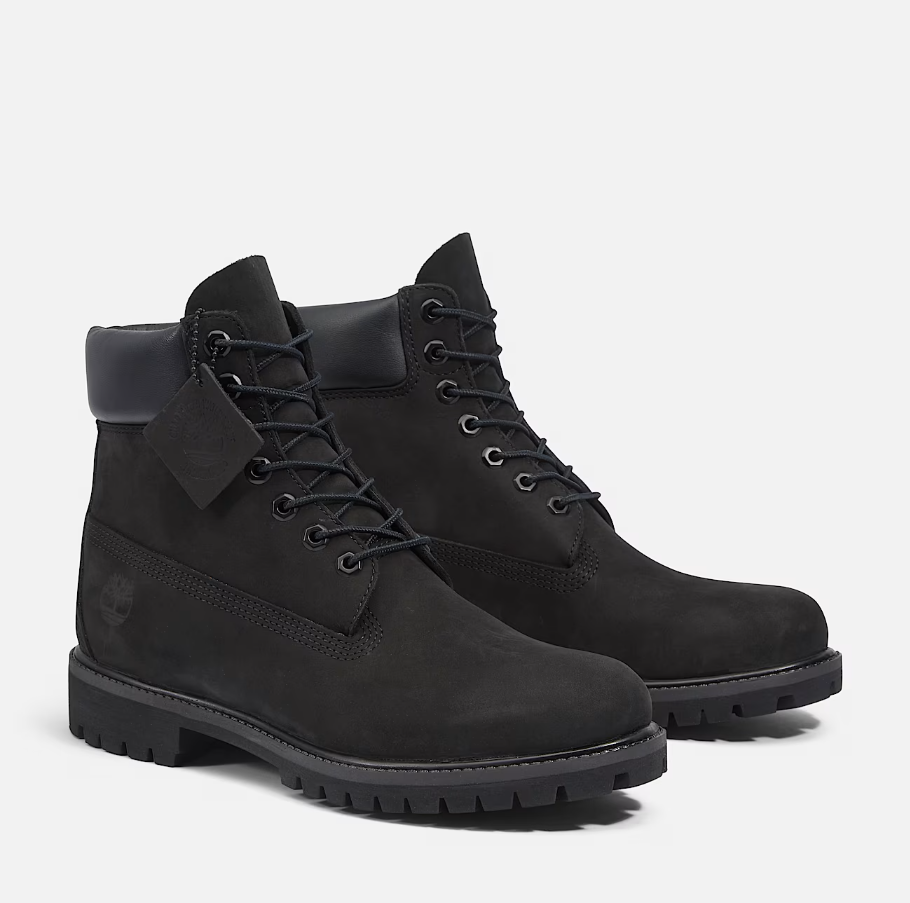 Timberland Premium 6 INCH LACE UP WATERPROOF BOOT BLACK